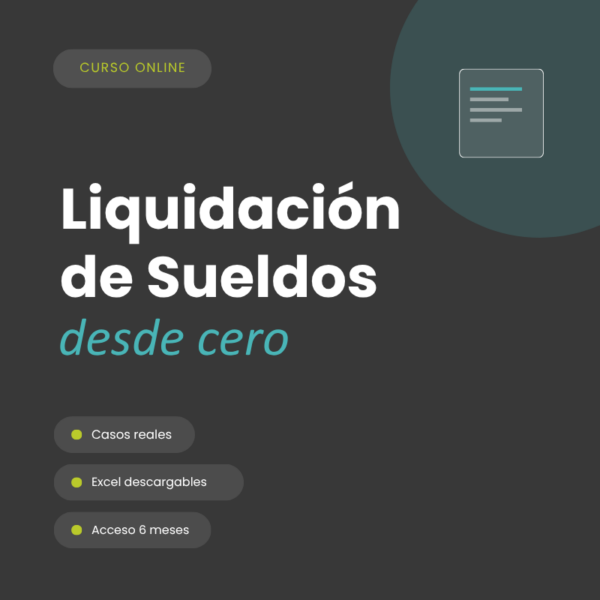 LIQUIDACIÓN DE SUELDOS