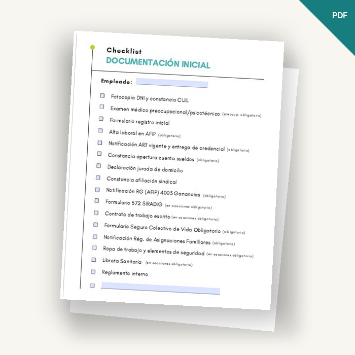 Checklist de regalo